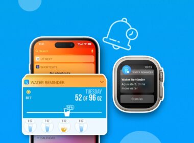 Best water reminder apps for iphone and apple watch 1