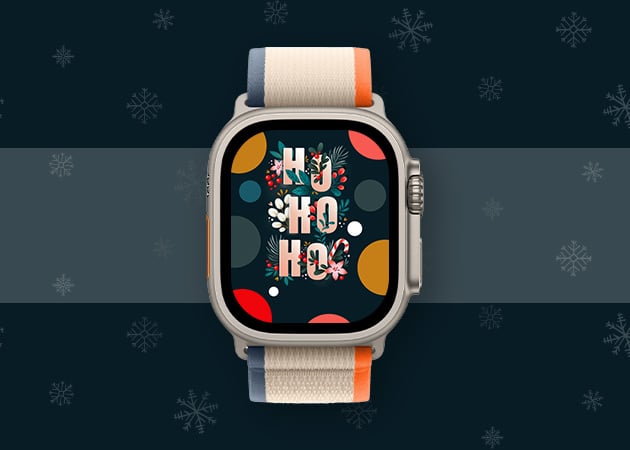 Christmas catalogue themed HD watch face