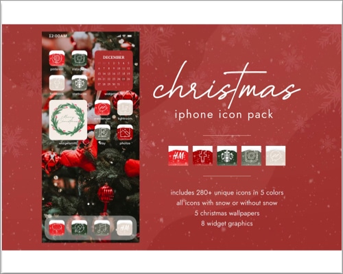 Christmas iPhone Icon Pack