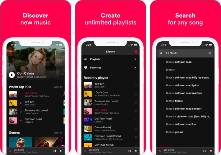 InMusic best music player app for iPhone and iPad