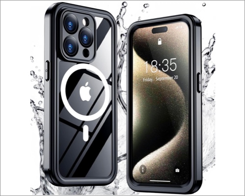  Justcool Magnetic for iPhone 15 Pro Max Case