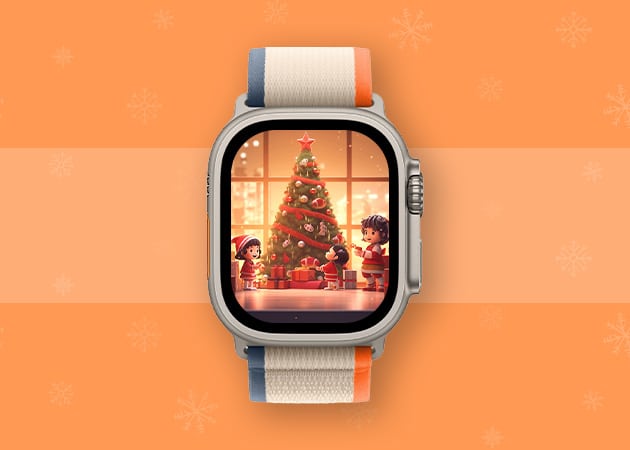 Most Popular Apple Watch Face for Christmas