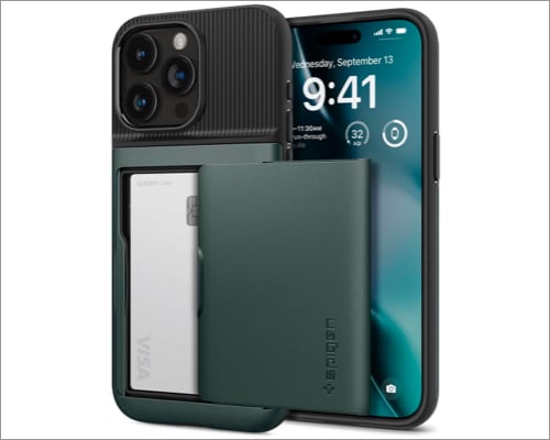  Spigen Slim Armor CS Designed for iPhone 15 Pro Case 