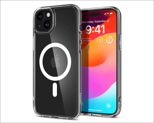 Spigen Ultra Hybrid case for iPhone 15