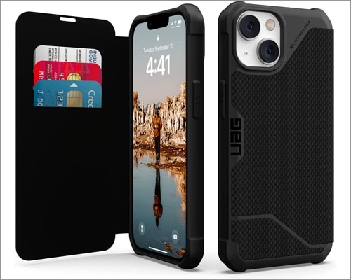 UAG Designed for iPhone 14 Case Kevlar Black