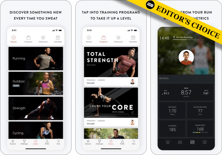 Peloton apple fitness alternative screenshot