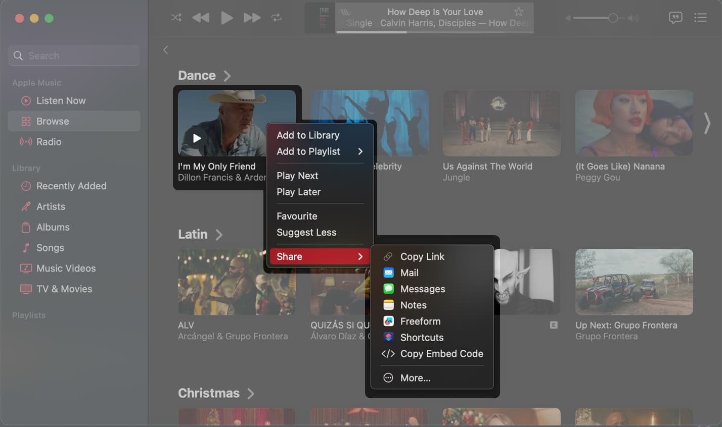 share-a-music-video-on-mac