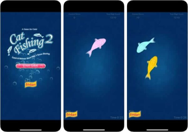 ‎cat fishing 2 pet care iphone and ipad app screenshot