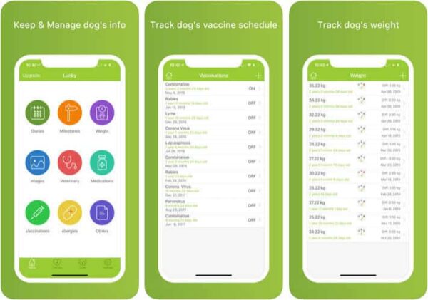 ‎dog buddy pet care iphone and ipad app screenshot