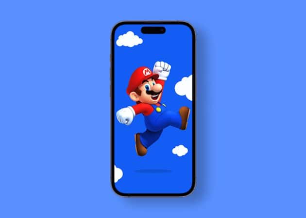 Awesome Super Mario poster run wallpaper