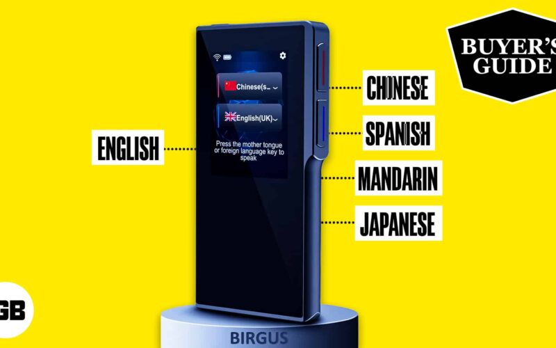 Best language translator devices