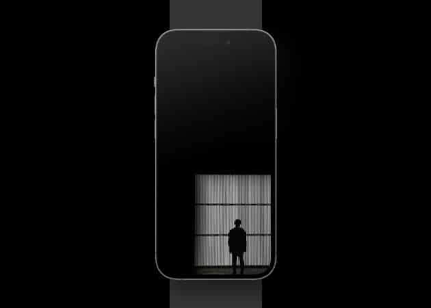 Black Aesthetic Wallpaper for iPhone