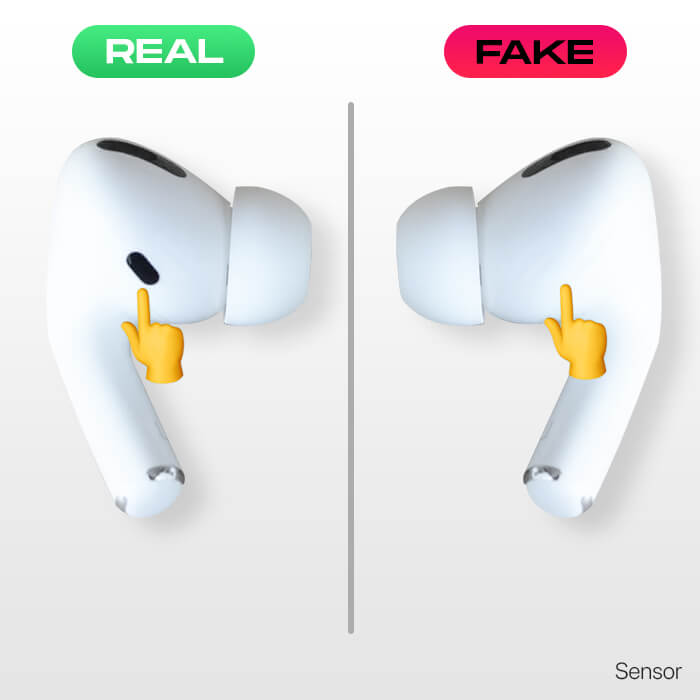 Check Sensor to spot fake AirPods Pro