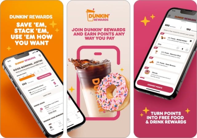 Dunkin iPhone Screenshot