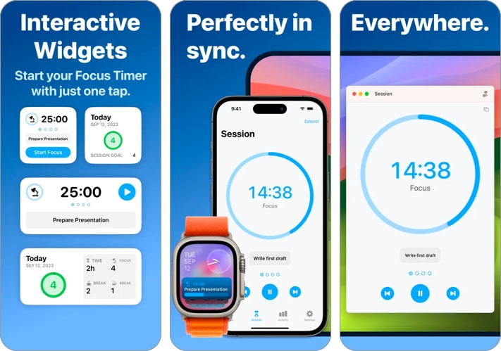 Focus Productivity Timer