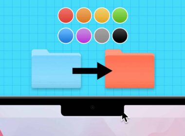 How to change folder color on mac