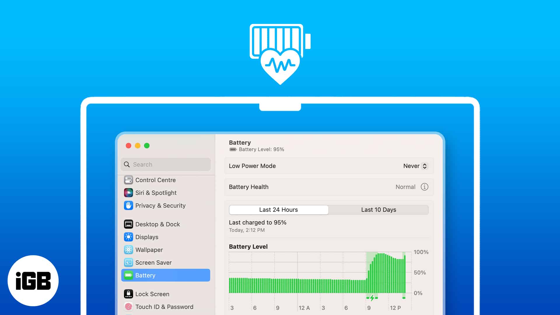 How to check battery health on MacBook