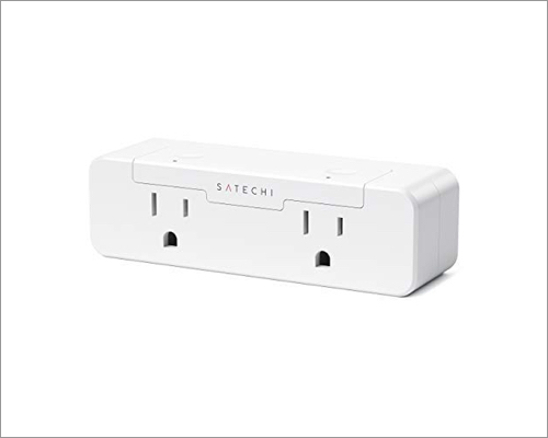 Satechi dual smart plug