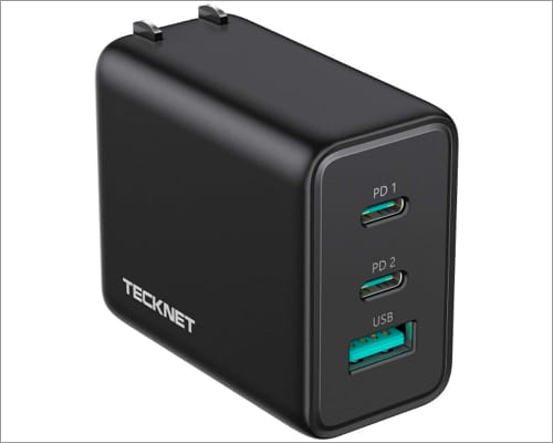 TECKNET 65W PD 3.0 GaN charger