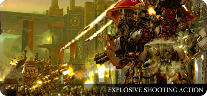 Warhammer 40,000 AR game for iPhone and iPad