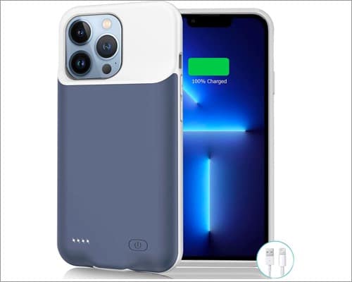 jerss iphone 13 pro max battery case