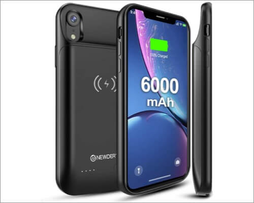 newdery iphone xr battery case