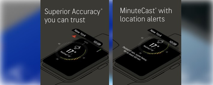 AccuWeather- Weather Radar Apple Watch App Screenshot