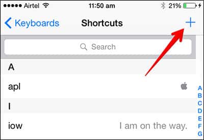 Add Emoji Shortcut on iPhone