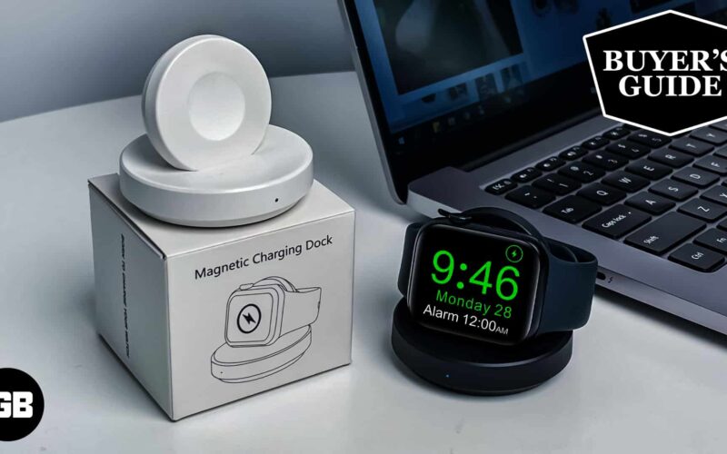 Best apple watch docking station