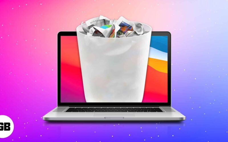 Cant empty the trash on mac