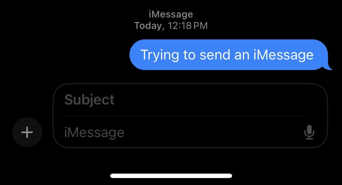 Check block status in iMessage