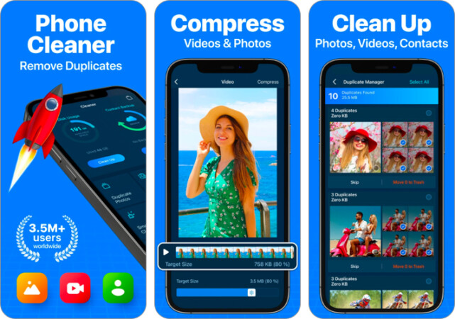 Cleaner app to delete duplicate iPhone contacts
