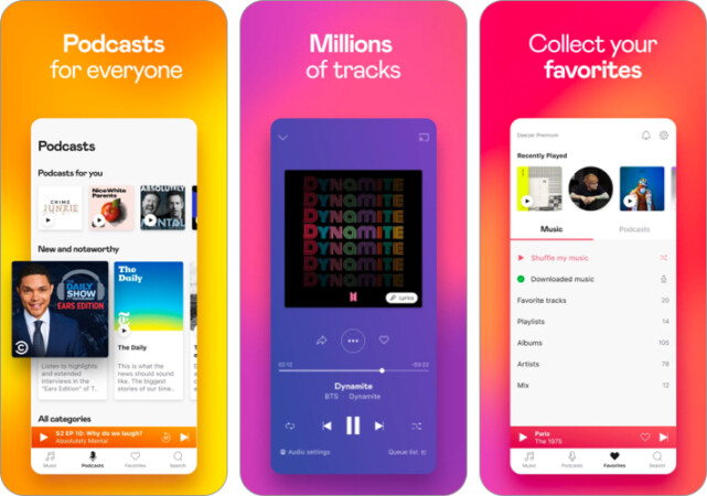 Deezer Music & Podcast Player for iPhone