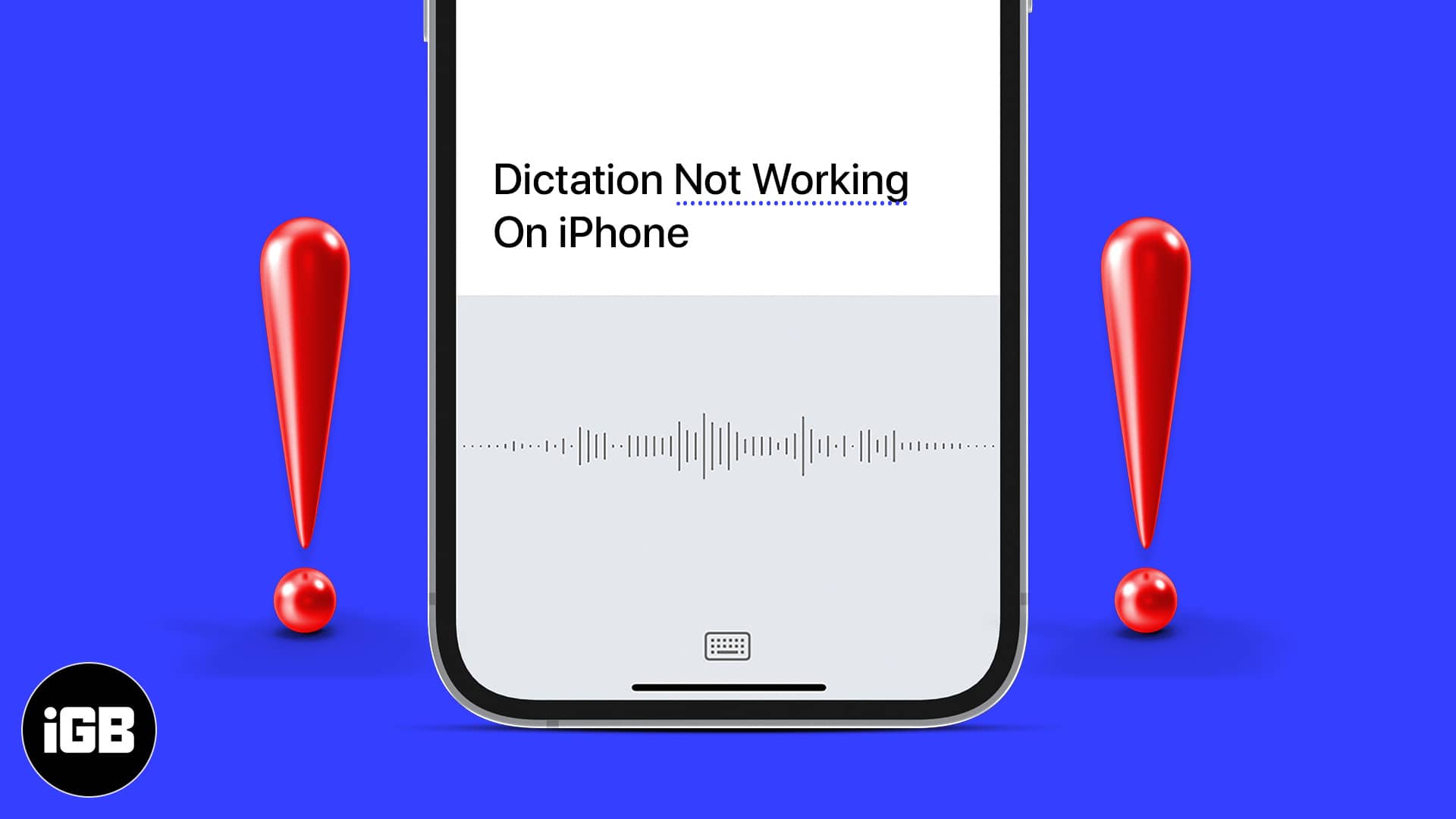 Dictation not working on iphone and ipad