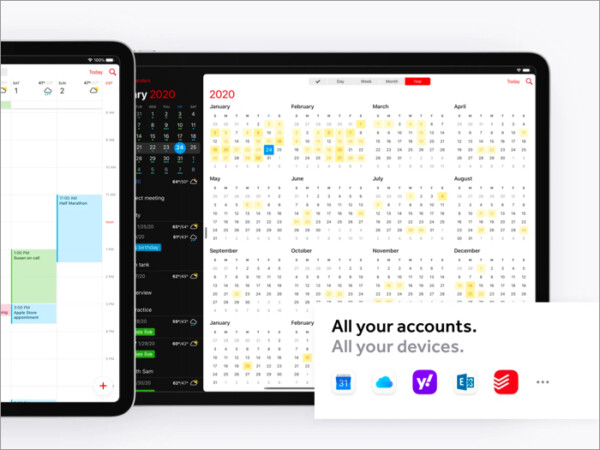 Fantastical Calendar for organizing your schedule on iPad