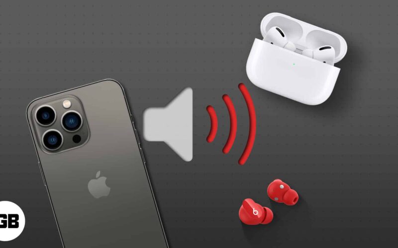 Fix low volume through earphone on iphone