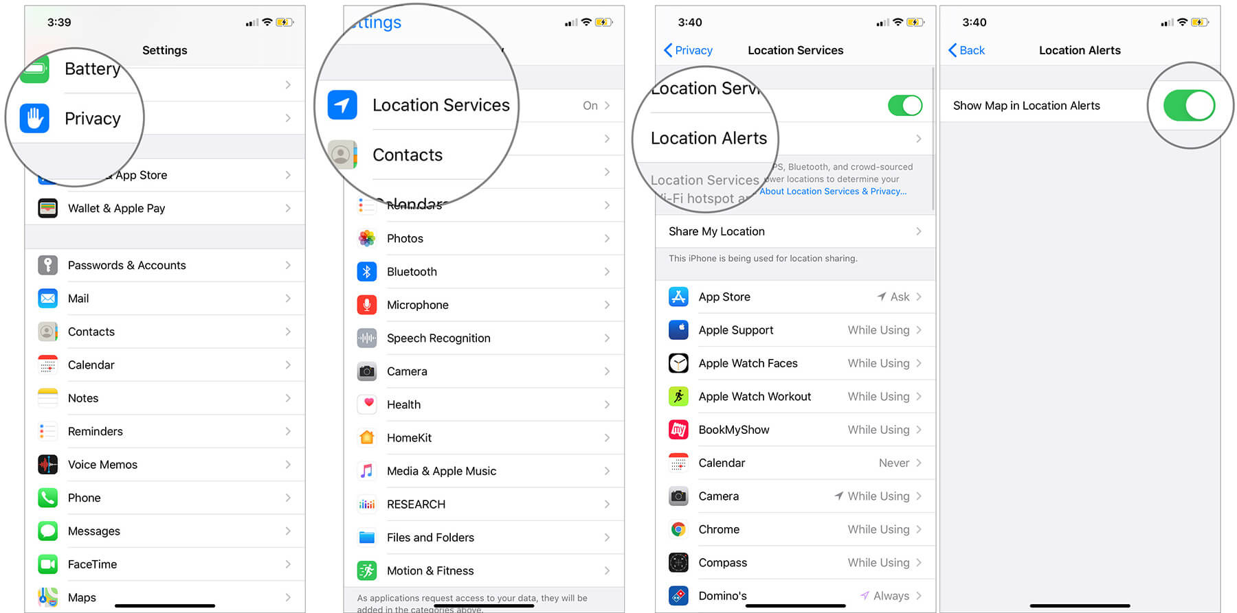 Get Location Alerts in iOS 13 and iPadOS