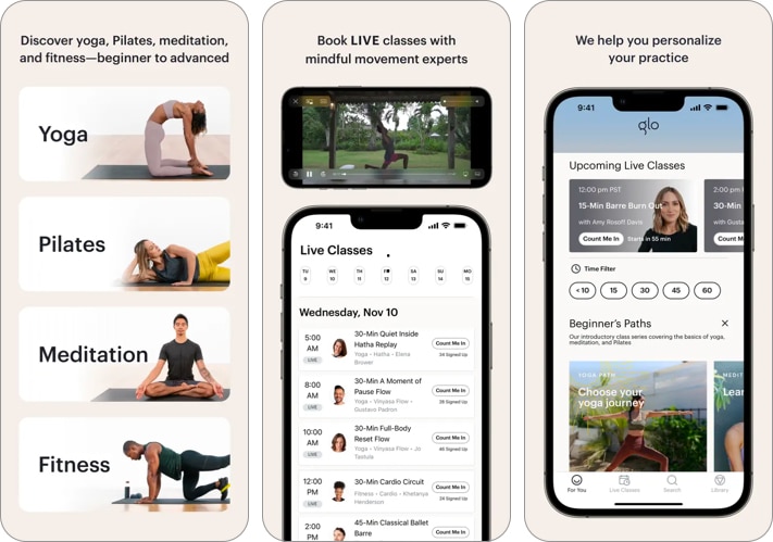 Glo | Yoga and Meditation App