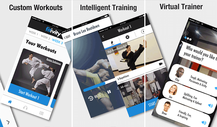 Hand to Hand Combat Training iPhone App Screenshot