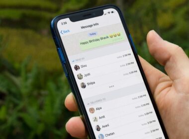 How to know who has read whatsapp group message on iphone and android