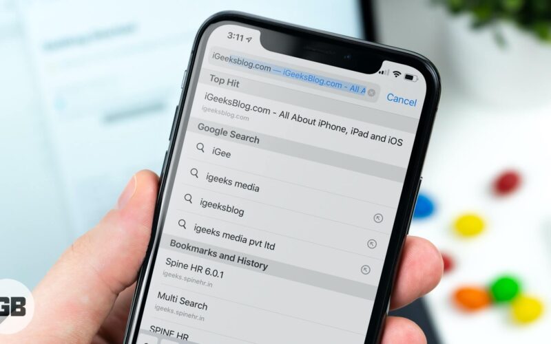 How to stop safari from preloading top hit on iphone or ipad