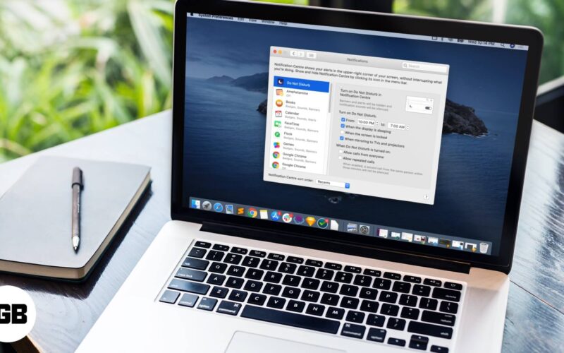 How to turn on do not disturb on mac