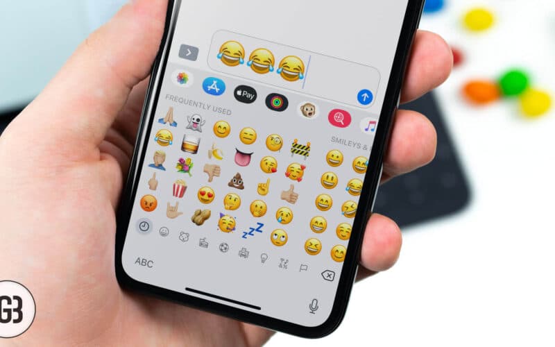 How to type emoji faster on iphone or ipad