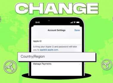 How to change apple store country or region on iphone ipad and mac