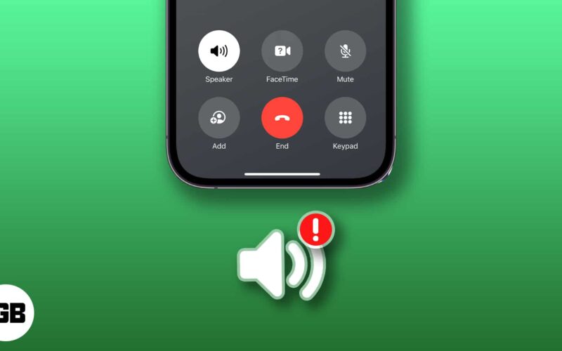 How to fix no sound during calls on iphone