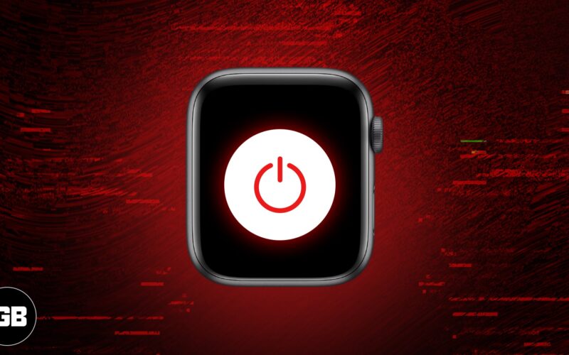 How to power off restart and hard reset your apple watch