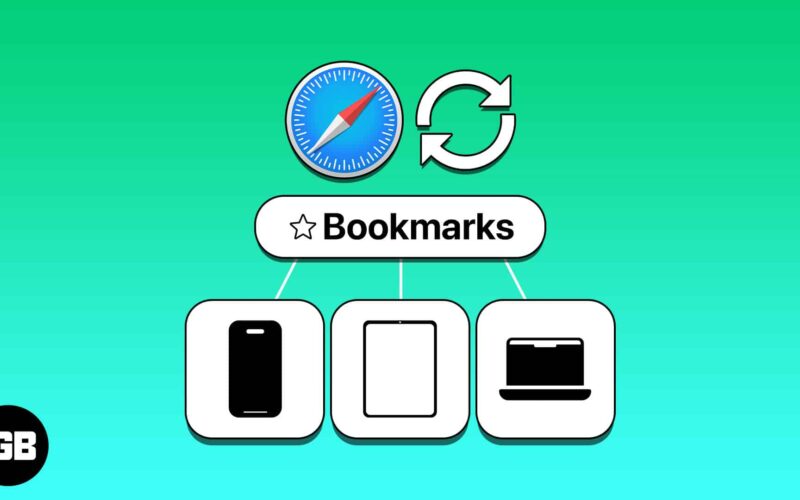 How to sync safari bookmarks between iphone ipad and mac