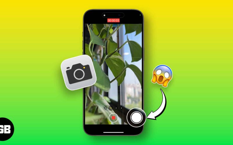 How to take pictures while recording video on iphone