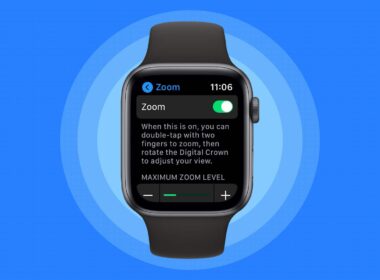 How to use zoom on apple watch