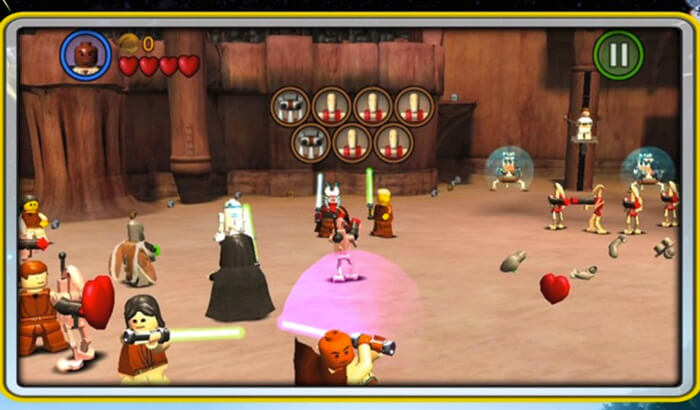 LEGO Star Wars iPhone and iPad Superhero Game Screenshot